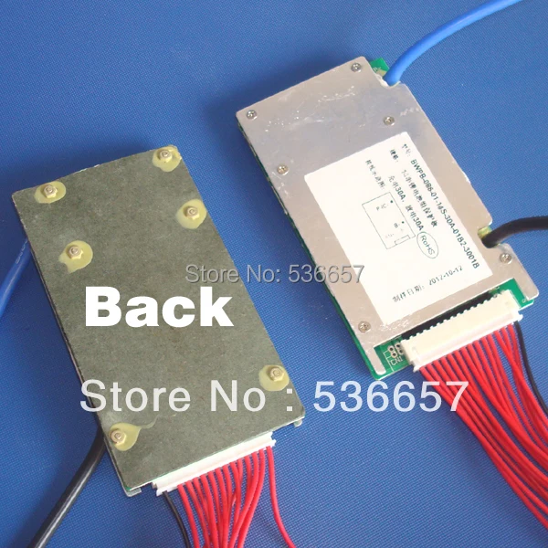Бесплатная доставка Аккумулятор LiFePO4 16S 48 В BMS PCM 51 2 в (16S * 3 в) PCB аккумулятор с