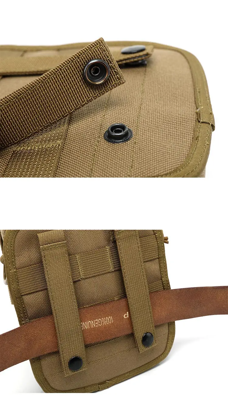Militar à Prova Pacote da Cintura Bolsa da Cintura Bolsa do Mensageiro Bolsa Tático Dwaterproof Água Náilon Molle Caminhadas Pesca Caça Esportes Acampamento Xa717wa 17 Mochilas escal.