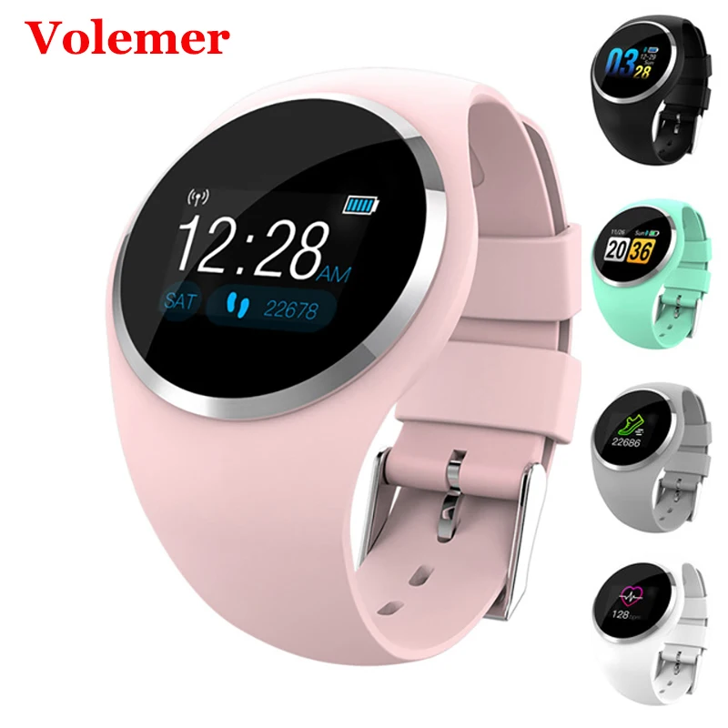 

Volemer hot sell Q1 Smart Band Heart Rate Fitness Tracker Bracelet Smart Wristband Watch Blood Pressure Girl Kid Swimming Watch