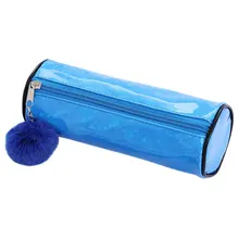 Pen Box Pencil Case School Stationery Laser Makeup Pouch Fur Ball Pendant Zipper Bag for Pencil case Cosmetic bag Pen Box Pencil Case School Stationery Laser Makeup Pouch Fur Ball Pendant Zipper Bag for Pencil case Cosmetic bag