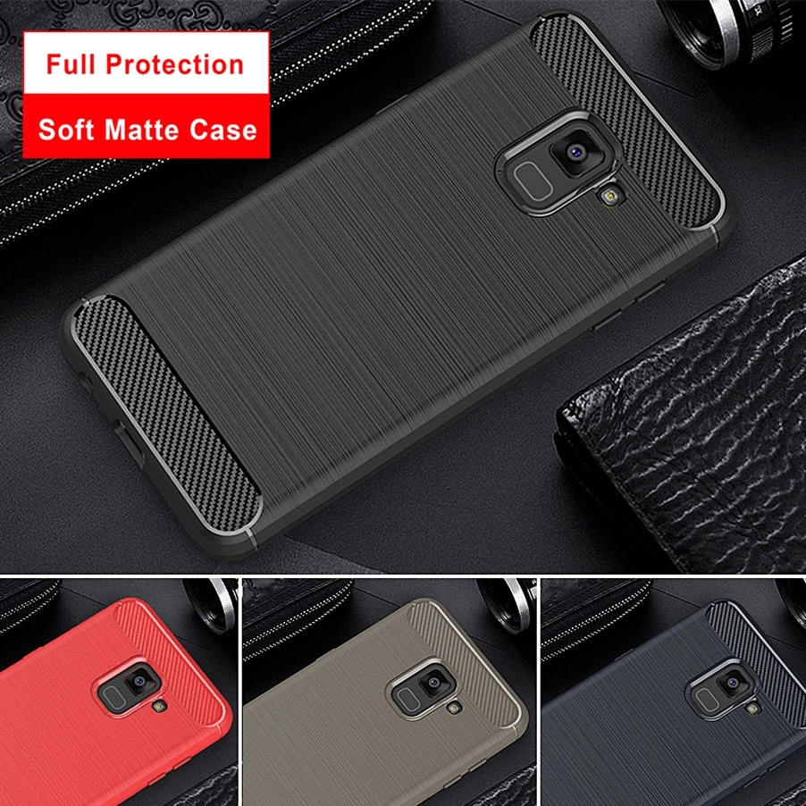 For Samsung A8 2018 Case Silicone Bumper Galaxy Cover Plus |