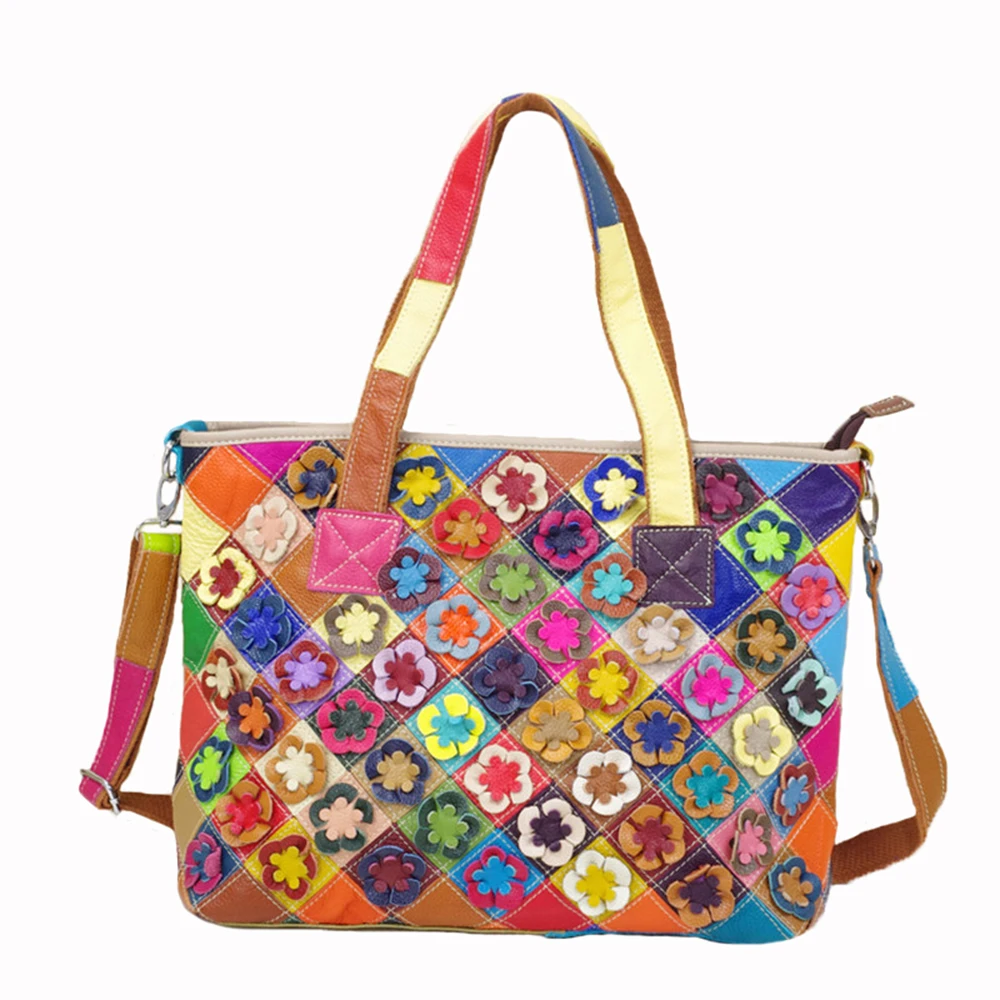 www.neverfullbag.com : Buy Caerlif woman bags fashion handbags high quality real leather patchwork ...