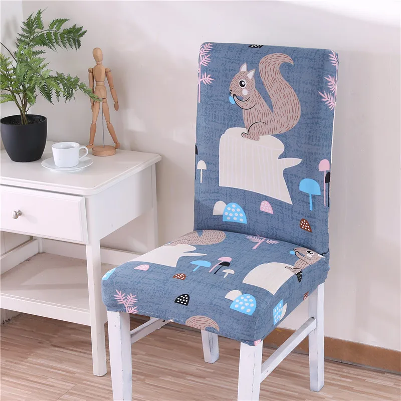 Monily Печатный чехол для кресла спандекс эластичный стрейч защитный чехол для детской комнаты и спальни - Цвет: 18