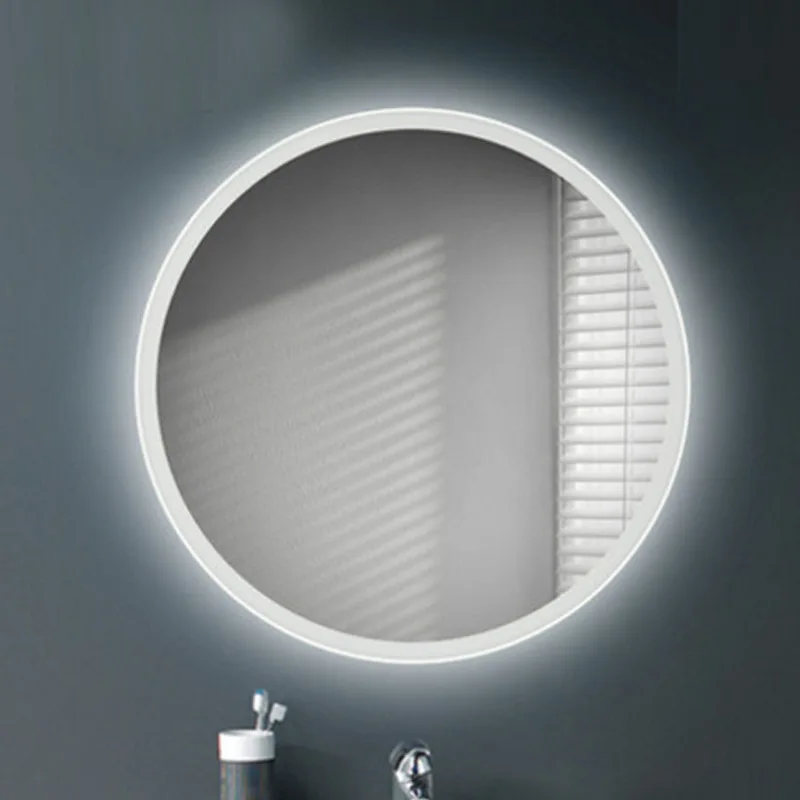 Bathroom LED light mirror Wall hanging wall washbasin toilet wash