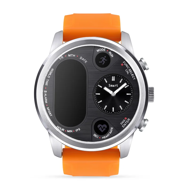 

New Smart Watch Waterproof Heart Rate Sleep Monitoring Fashion Anti-lost For Business