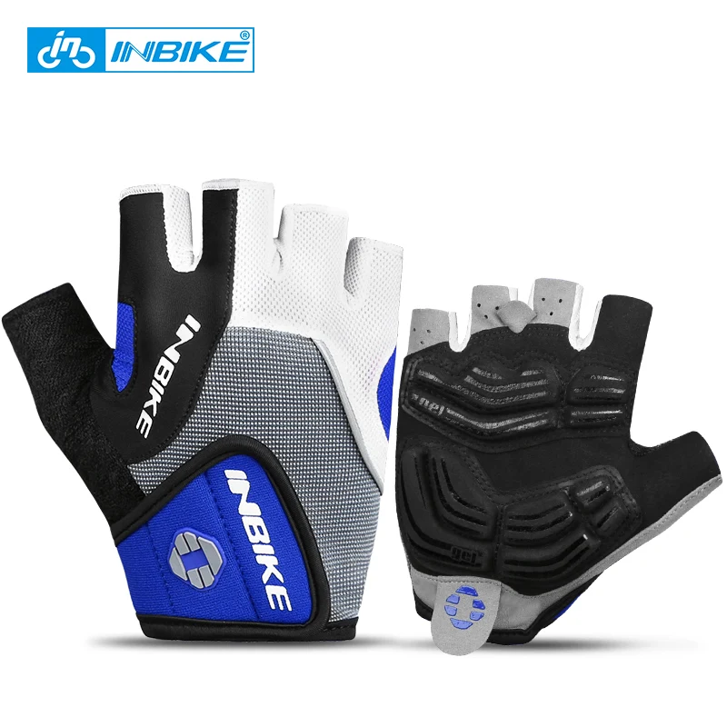 INBIKE Half Finger Cycling Gloves Bike Bicycle Gloves MTB Racing Cycle