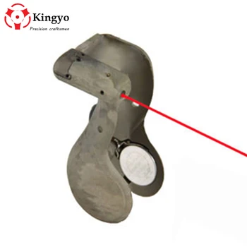 Tactical Glock 17 Grip With Red Laser Sight Camflage Color