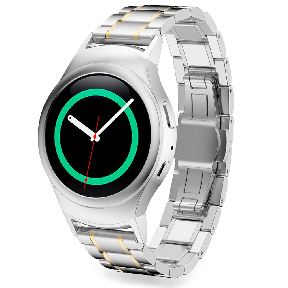 Ремешок для часов из нержавеющей стали Samsung Gear S2 R720 спортивный ремешок роскошный