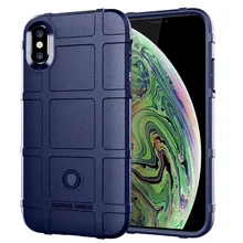 

Suef protect Marble Phone Case For iPhone X XS Max XR Soft TPU Cover bule