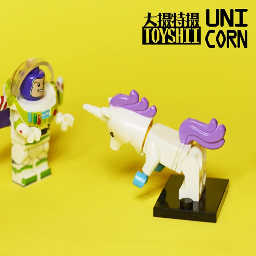 2018 NEW Superhero Unicorn Iron Man Spider-Man Thor Hulk Building blocks toys Child