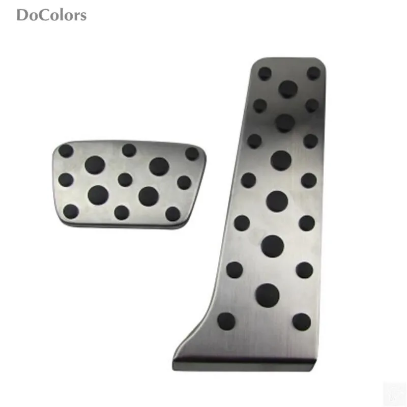 

DoColors Car-styling Stainless steel Brake Accelerator Pedal cover Case for Toyota REIZ Crown Lexus GS IS LS, auto accessories