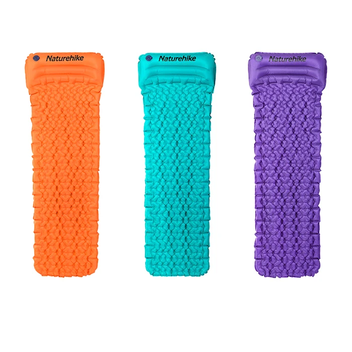 

New Style Naturehike Ultralight Outdoor Sleeping Pad Inflatable With Pillow Tent Mat Moisture-proof Mattress For Sleeping Bag