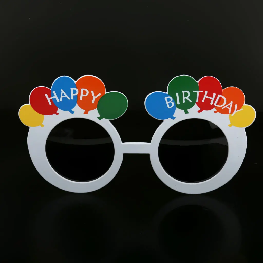 Funny Party Round Glasses Fancy Happy Birthday Party Novelty Beach