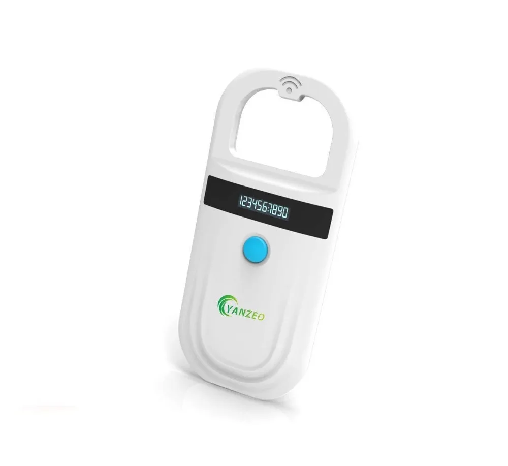 

Yanzeo AR180 134.2kHz FDX-B Pet Microchip Scanner EMID Animal RFID Tag Handheld Reader dog reader Low Frequency Handheld RFID R