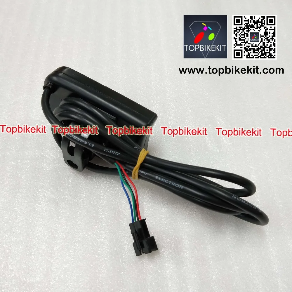 Ebike дисплей светодиодный 24 В/36 В/48 В LED810 измеритель уровня панель 4 провода для