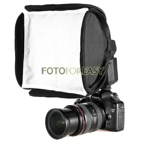 Универсальный портативный софтбокс диффузор 23 см x для камеры 580EX 430EX 600EX Canon Nikon