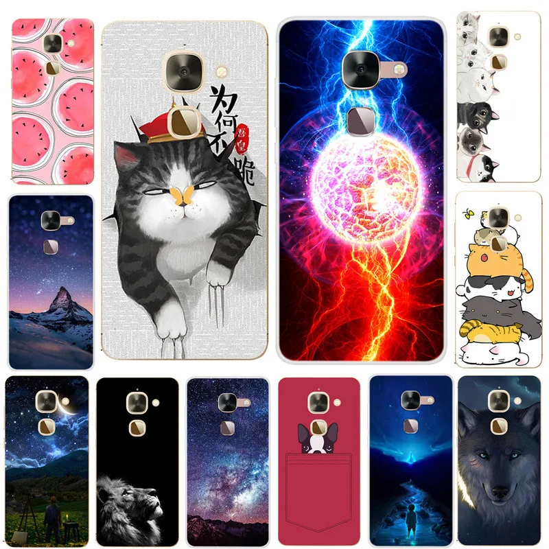 

For LeEco Le 2 X527 Case Cover Soft TPU Silicone Cover Cat Dog Animal Cartoon Phone Capa For Letv LeEco Le S3 X522 X622 X626