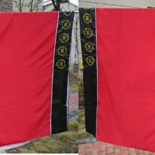 Красная даосская одежда костюмы даосизм cassockTai chi сплетни Одежда Форма для боевых искусств robeunisex высокого качества