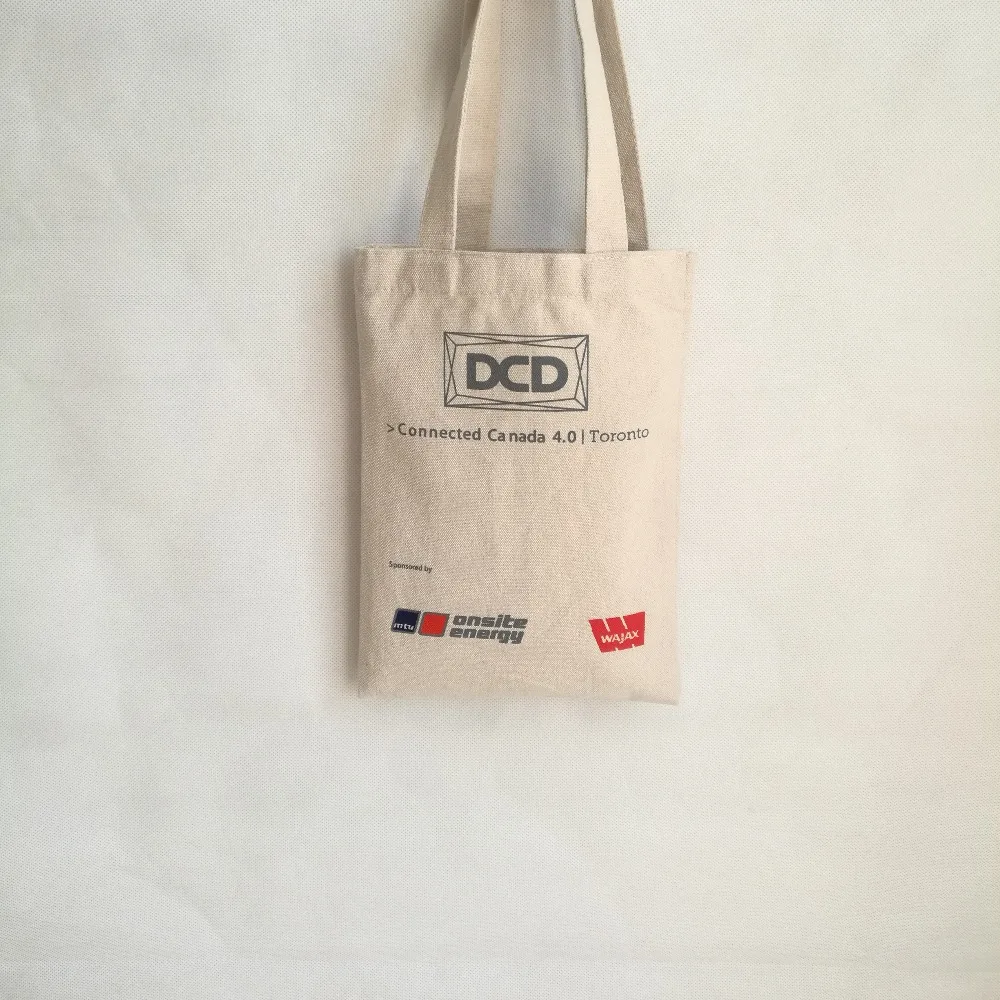 300 шт./лот, натуральная хлопковая Холщовая Сумка для покупок, сумка для покупок, складная многоразовая продуктовая хлопковая ткань, эко-сумка для детей