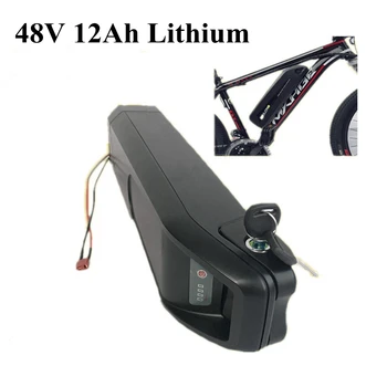 

Free Shipping 48V 12ah Lithium Ion Hailong Battery Ebike Battery for Bafang BBS02 750W BBS03 BBSHD 48V 1000W Free