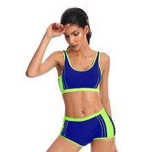 

Separate Swimsuit 2018 Summer Women Swimsuits Tops+Bottoms Swim Sport Bathing Suit Female Swimwear Plus Size 3XL Tankinis Set