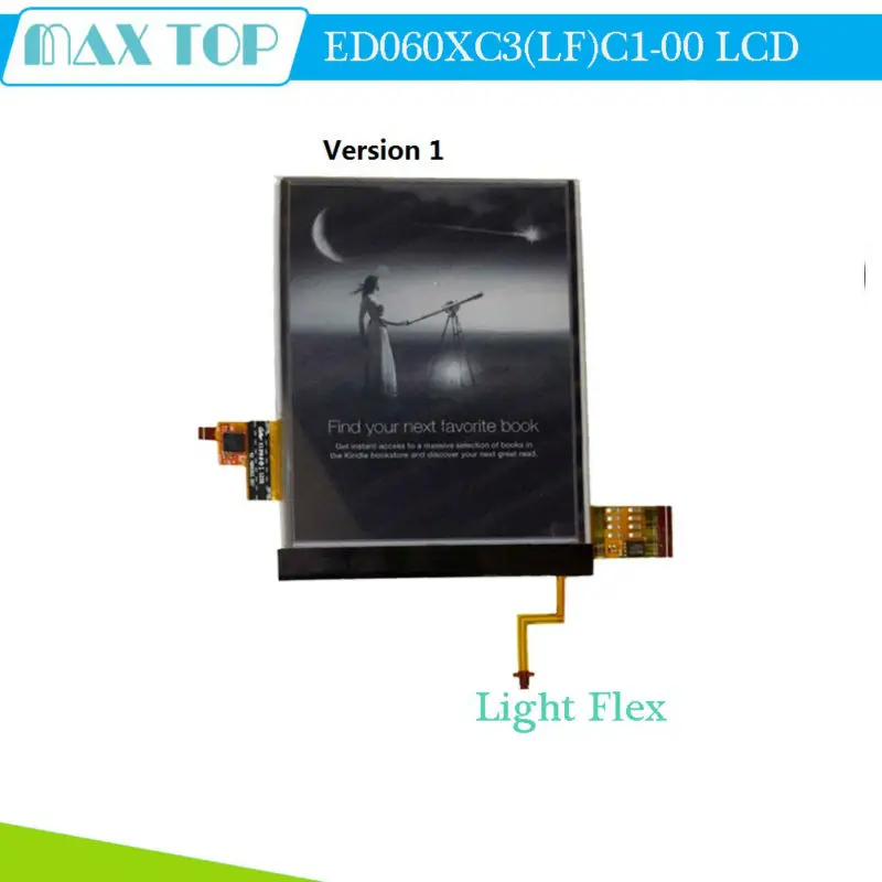 

ED060XC3 For Amazon KINDLE Paper-white Digma s675 Onyx BOOX C67ML Magellan2 kindle paperwhite 1 e-ink LCD screen display