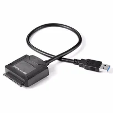 SOONHUA High Speed SATA USB3.0 Converter Hard Disk Drive With EU US Plug Univesal For SATA2.0 USB3.0 Converter Desktop Laptop