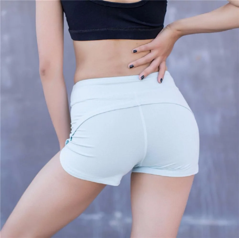 hard tail high rise yoga booty shorts