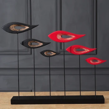 

Modern Wood Animal Crafts Decoration Home Livingroom Figurines Ornaments Study Room Coffice Desktop Furnishing Accessories Decor