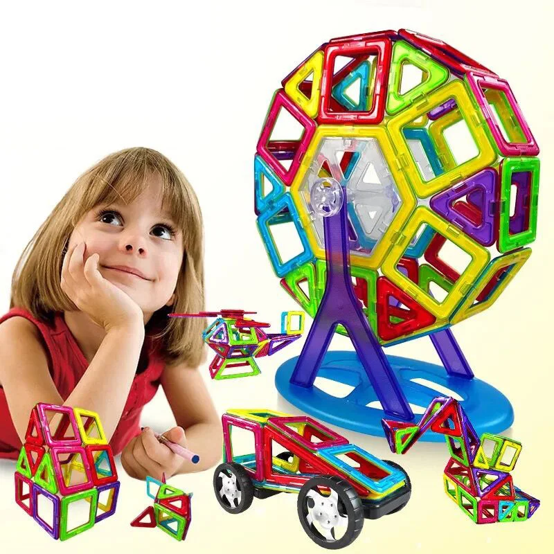 Магнитный дизайнерский конструктор 54/62/82/97 шт.|magnetizer design|magnetics formagnet for kids |