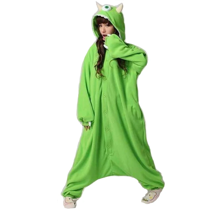 

New Adult Animal Onesie Lovely One Eye Monster Pajamas Sleepsuit Sleepwear