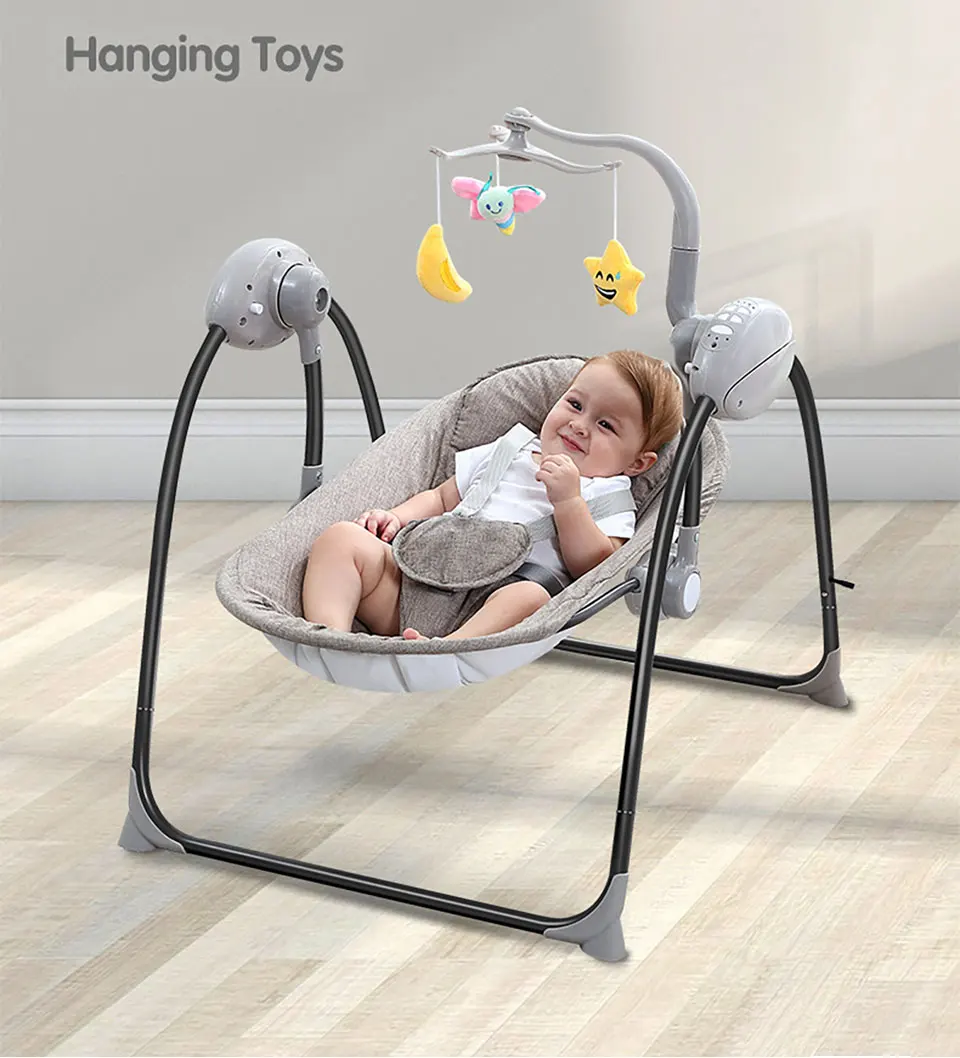 Imbaby Baby Schommel Baby Schommelstoel Elektrische Babybed Multifunctionele Schommelstoel Voor Pasgeborenen Swing Stoel Met Geschenken|Wieg| - AliExpress