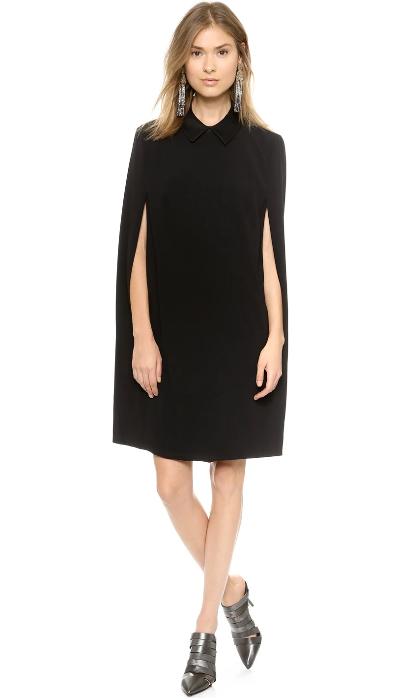 dress with big shoulder pads