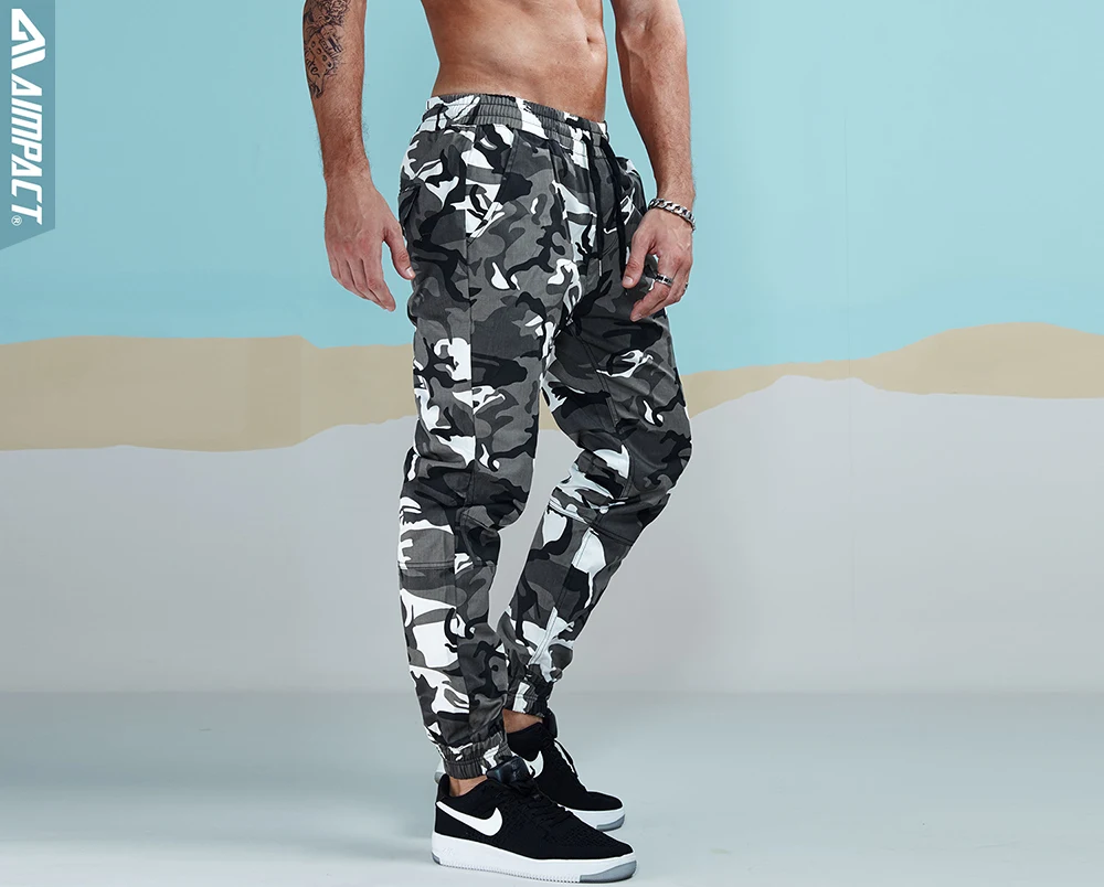Aimpact 2018 New Men's Casual Camo Pants Cotton Chino Jogger Pants Man Fitted Trace Twill Pants Male Camouflage Trousers AM5014 (16)