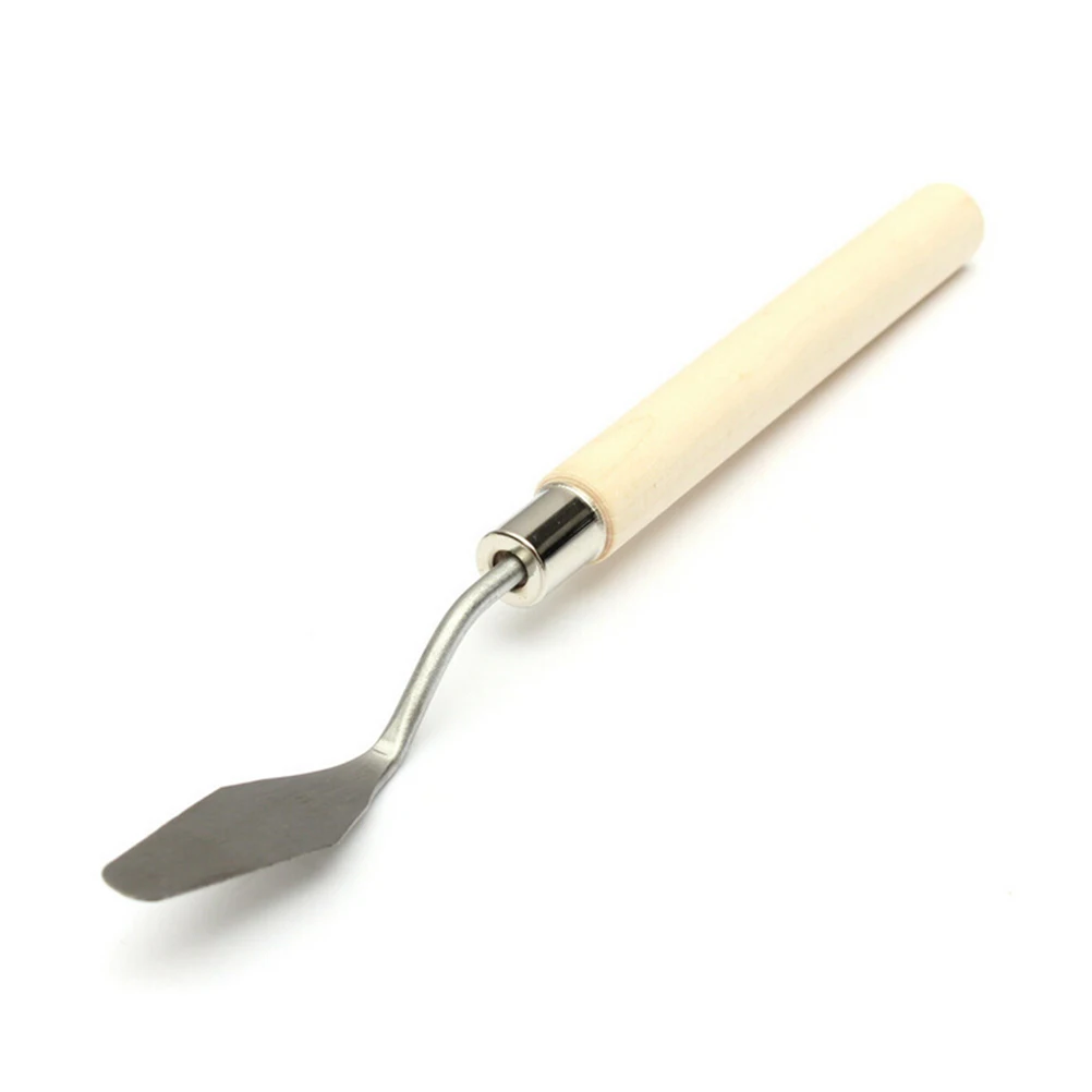

1Pc Stainless Steel Oil Knives Artist Crafts Spatula Palette Knife For Oil Painting Art Set Supplies DIY Craft Math Set