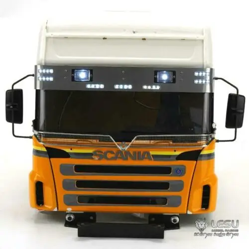 LESU металлический козырек светильник набор 1/14 RC Sca DIY Tmy трактор для грузовика, трейлера, машины TH14392