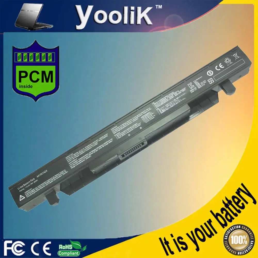 Аккумулятор A41N1424 для Asus GL552 GL552VW GL552J ZX50JX ZX50 ZX50V ZX50VW X55LM2H | Компьютеры и офис