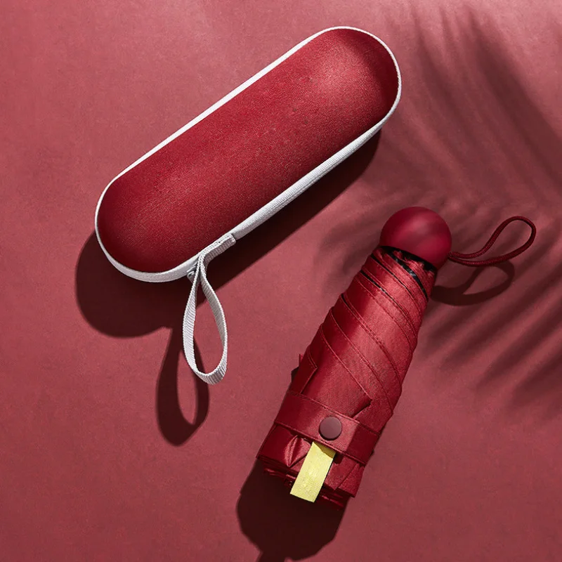 Capsule-Umbrella-red