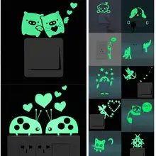 Luminous Wall Sticker Cartoon Pattern Home Luminous Switch Sticker Easy To Operate Home Decoration Beautiful Quick Delivery Luminous Wall Sticker Cartoon Pattern Home Luminous Switch Sticker Easy To Operate Home Decoration Beautiful Quick Delivery