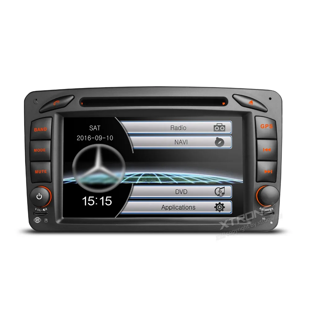 Android 11 auto stereo DAB GPS Navigatore Per Mercedes Benz C-W203 W209 W639 W463 Radio 