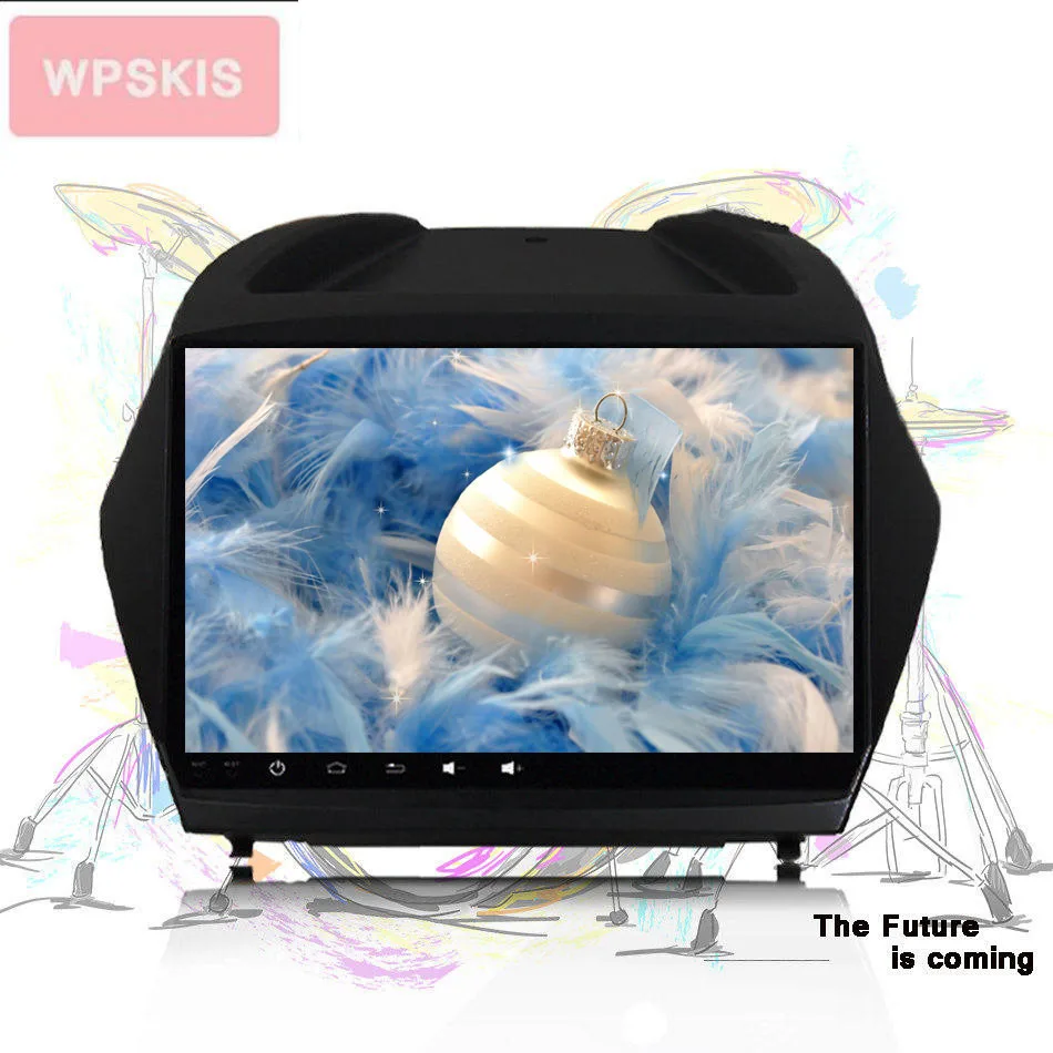 Excellent 2 Din Android 9.0 4G Ram Car radio fm audio head unit media pc tablet gps screen for Hyundai IX35 Tucson 2009-2015 with cam dvr 4
