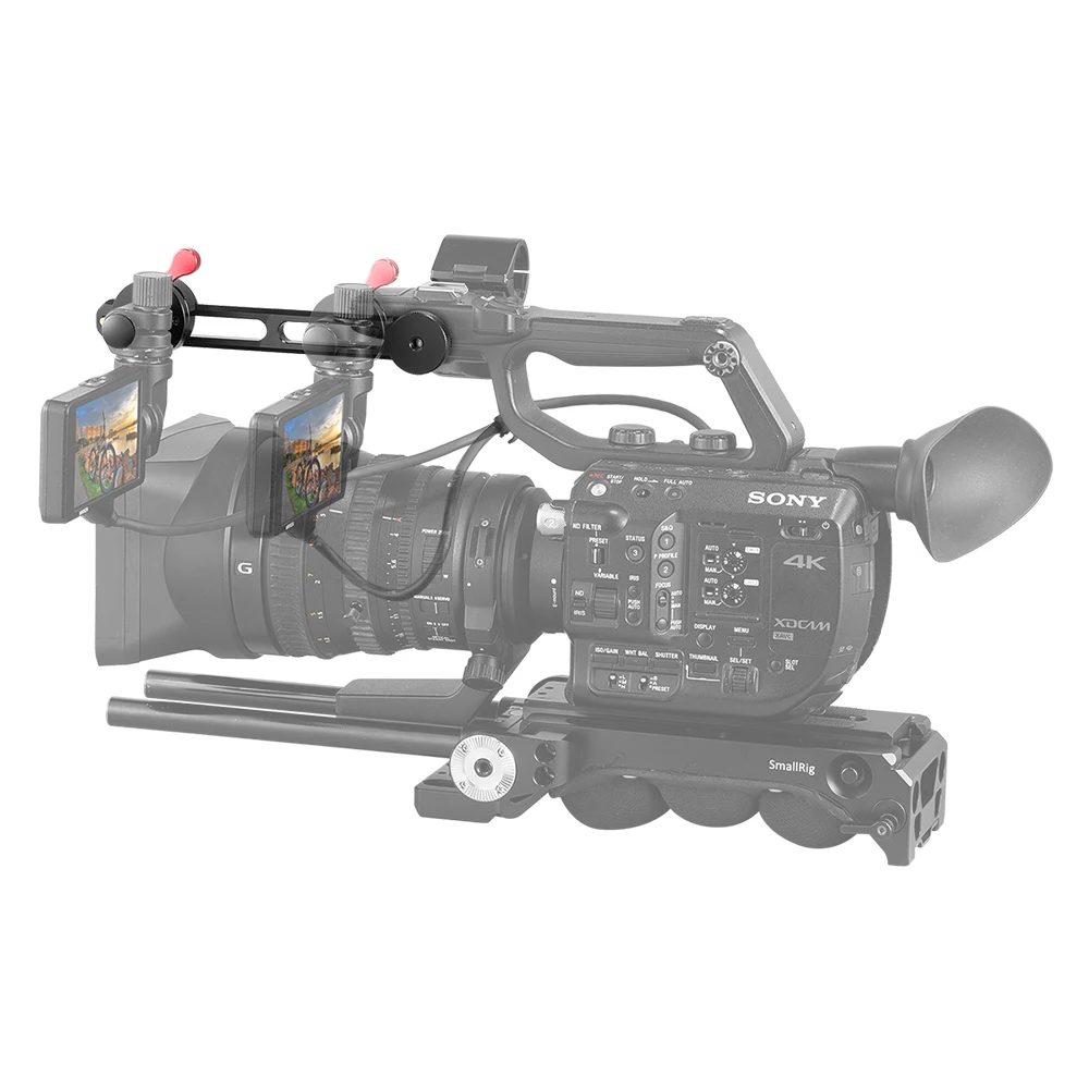 SmallRig EVF Extension Arm for Sony FS5 and Panasonic EVA1 To Mount DSLR Camera Monitor Lcd -2200