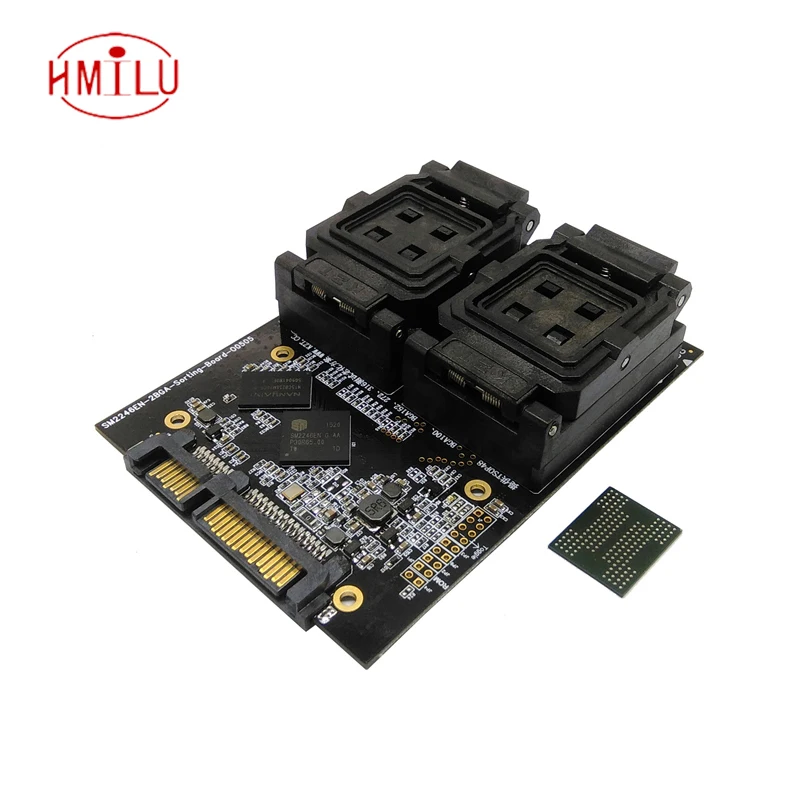 

New Arrival BGA152 BGA132 Test Socket Clamshell Structure Jig SSD Interface Socket Fixture Excellent Quality