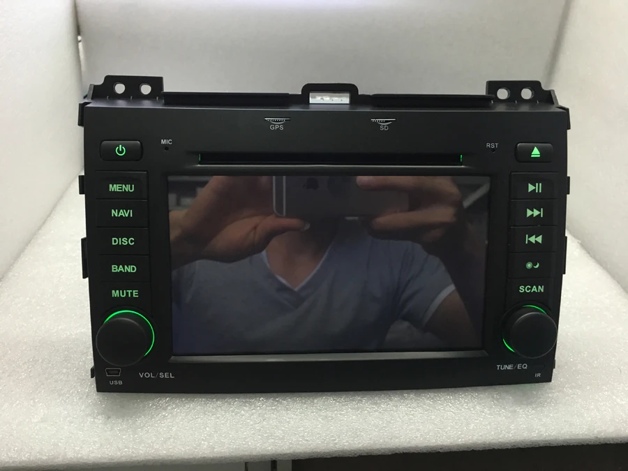 BYNCG " 2 Din dvd-плеер для TOYOTA Land cruiser PRADO 120 2002-2009 gps навигация в тире автомобильный ПК Стерео ТВ Карта