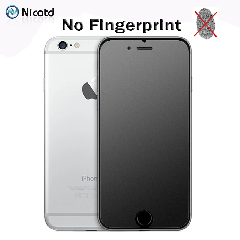 2.5D матовый для iPhone 8Plus 7 6 4 5 Закаленное стекло 6s 5S 5c SE 4S Plus матовая защитная пленка