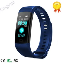 Горячая Смарт Напульсники Цвет экранная полоса Фитнес браслет монитор сердечного ритма фитнес контроль сна трекер Смарт-браслет