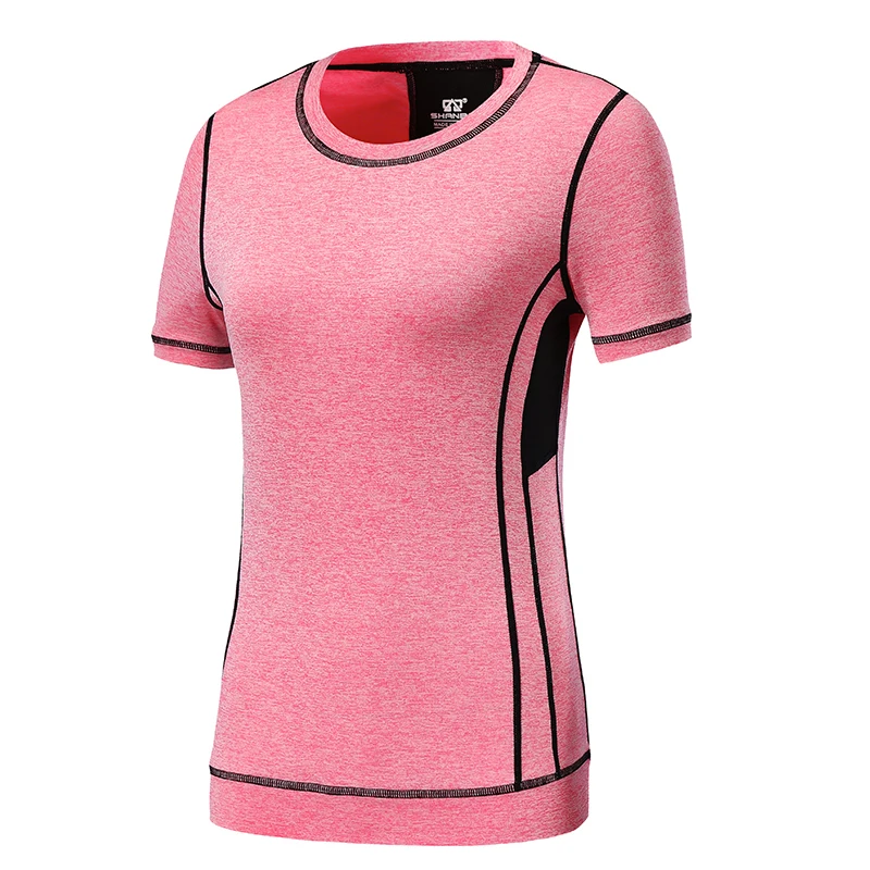Quick Dry Breathable Hiking Walking Tops Women Sport T Shirt Gym Jerseys Fitness Shirt Girl Running T-shirts Sports Short Sleeve (4)