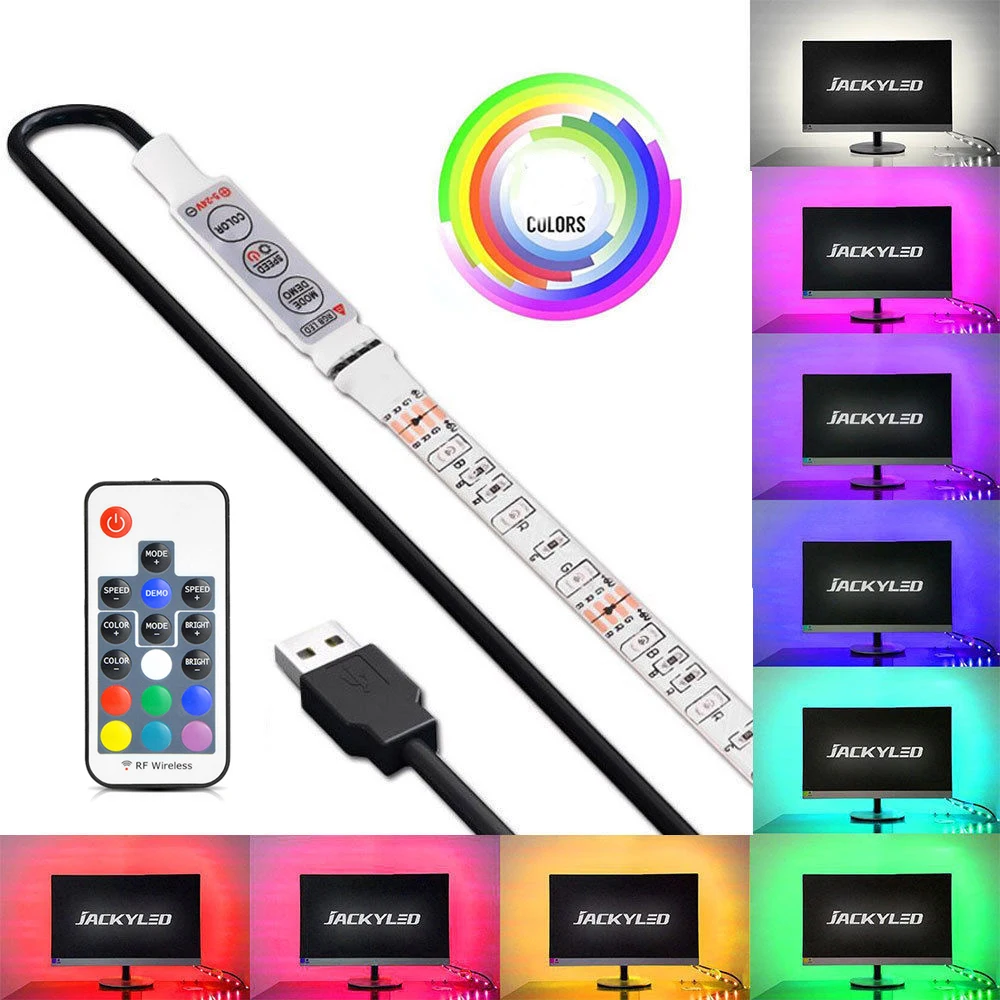 Светодиодная лента RGB светильник для домашнего кинотеатра 60 светодиодов/м 30