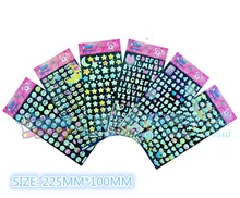 6pcs set High Quality Cute Lovely Luminous Stickers for girls boys Children Gift