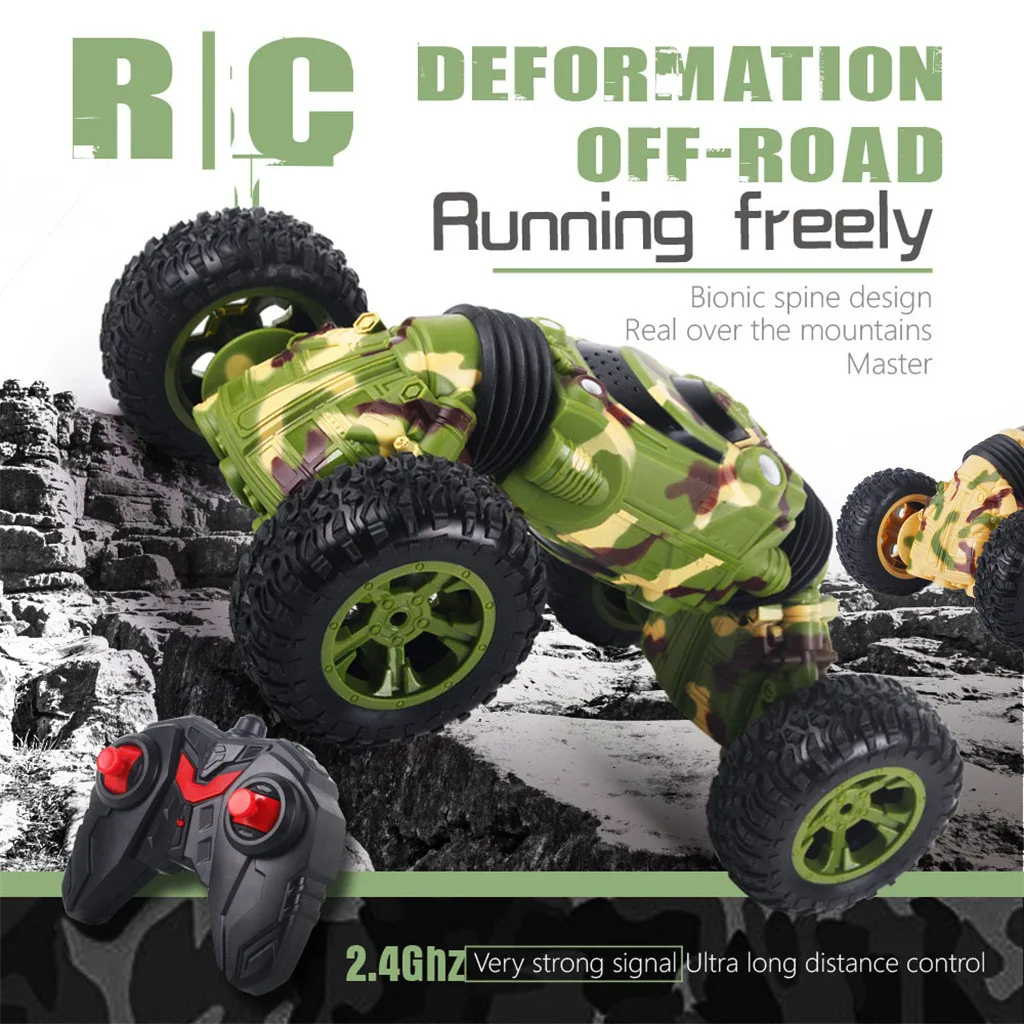 bumblebee flip remote control car